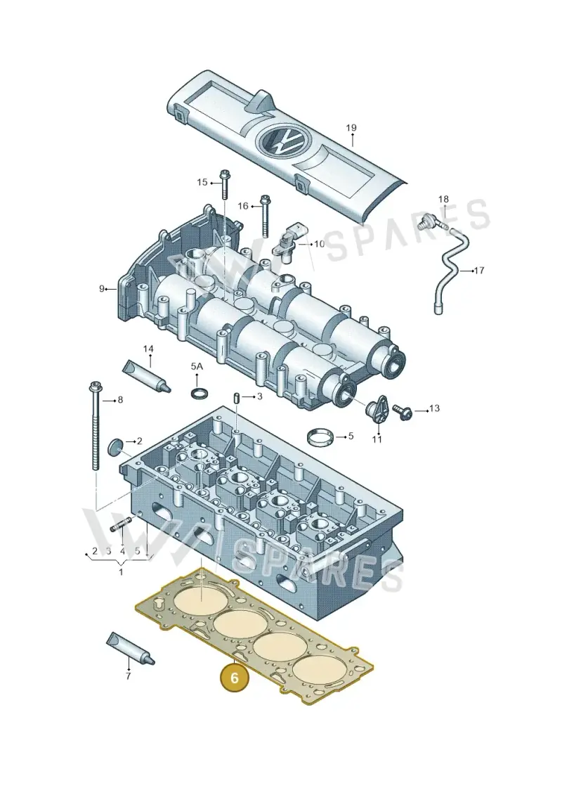 03C103383D — Skoda Rapid (2012-2022) diagram 678103400, position 6