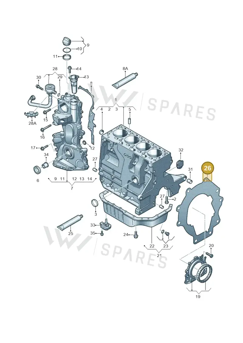 03C103551L — Skoda Rapid (2012-2022) diagram 253103120, position 26
