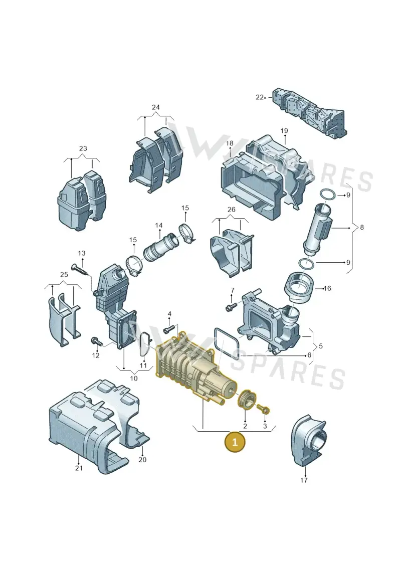 03C145601E — Skoda Fabia Scout (2010-2014) diagram 634145520, position 1