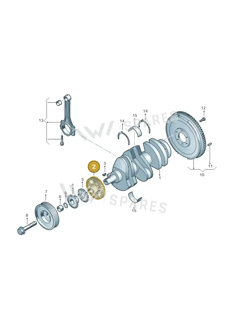 03D103305E — Skoda Rapid (2012-2022) diagram 740105010, position 2