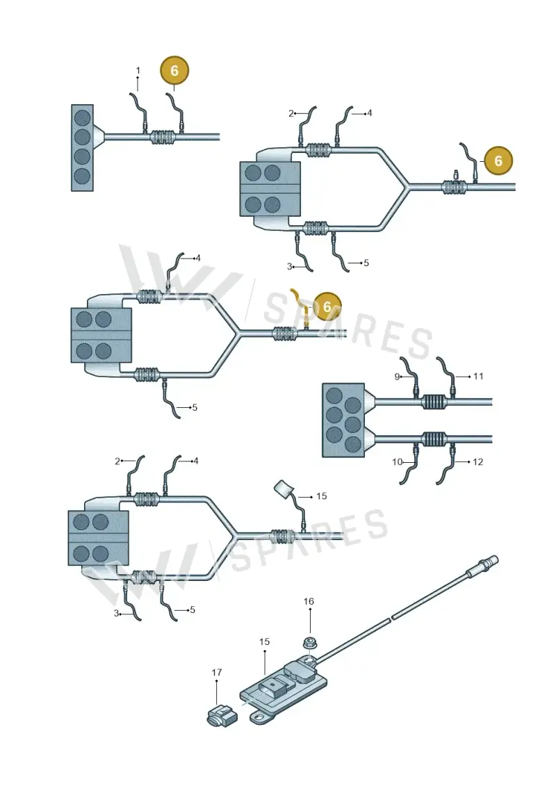 03D906265A — Skoda Fabia Scout (2010-2014) diagram 419906100, position 6
