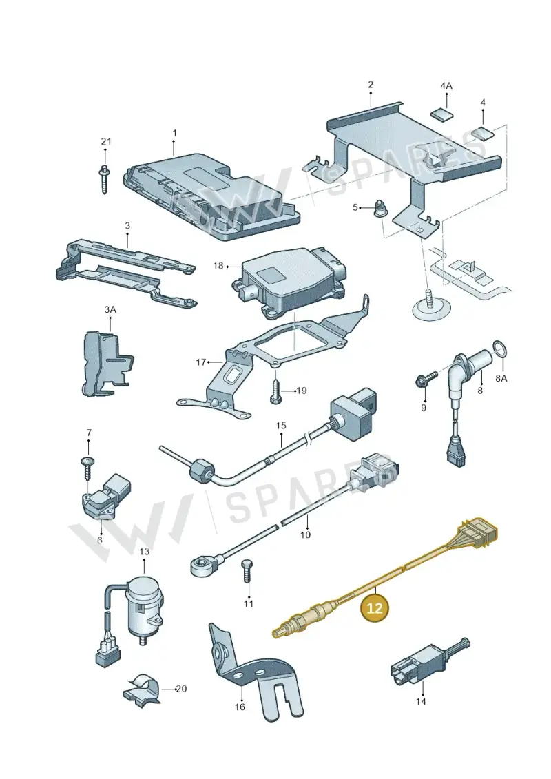 03D906265C — Skoda FABIA/COMBI NF         07> (2006-) diagram 481906000, position 12