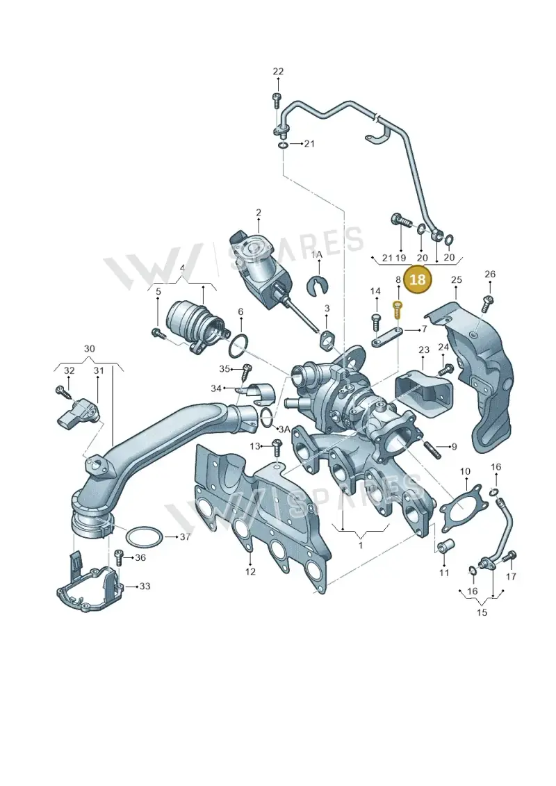 03F145140D — Skoda Roomster (2010-2015) diagram 697145400, position 18
