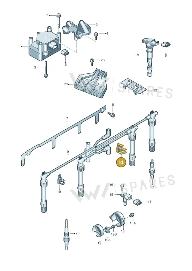 03F905471 — Skoda Roomster (2010-2015) diagram 666905050, position 11