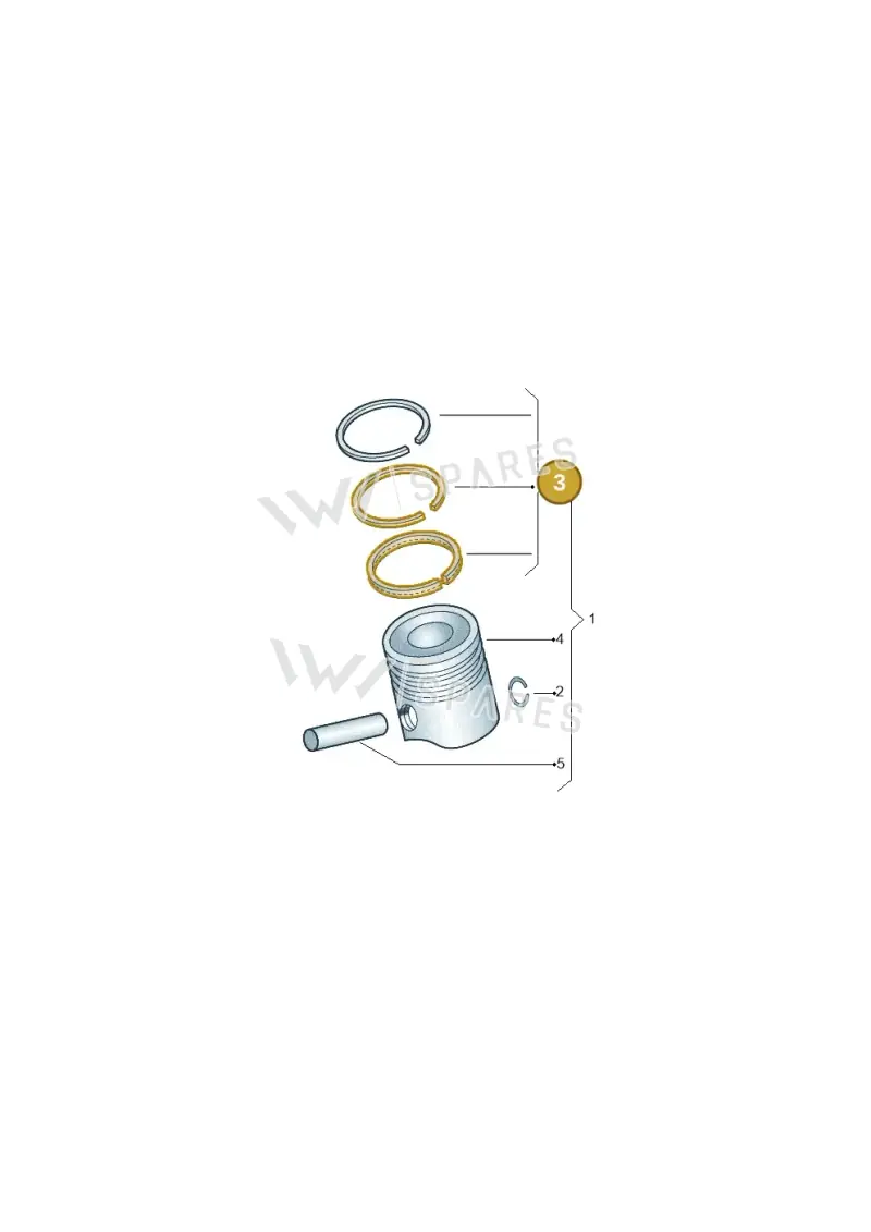 03L198151B — Skoda Octavia ambiente (2008-2013) diagram 117107000, position 3