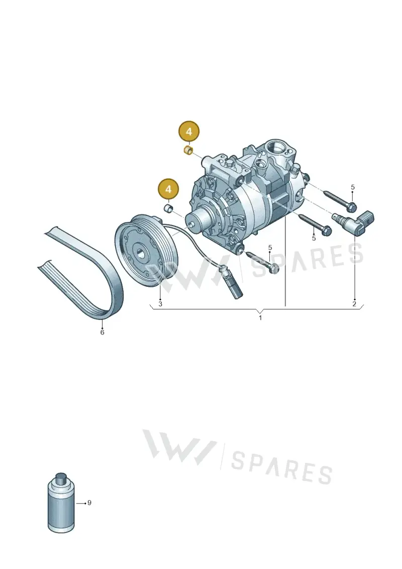 03L260817 — Skoda Kodiaq (2024-) diagram 837260140, position 4