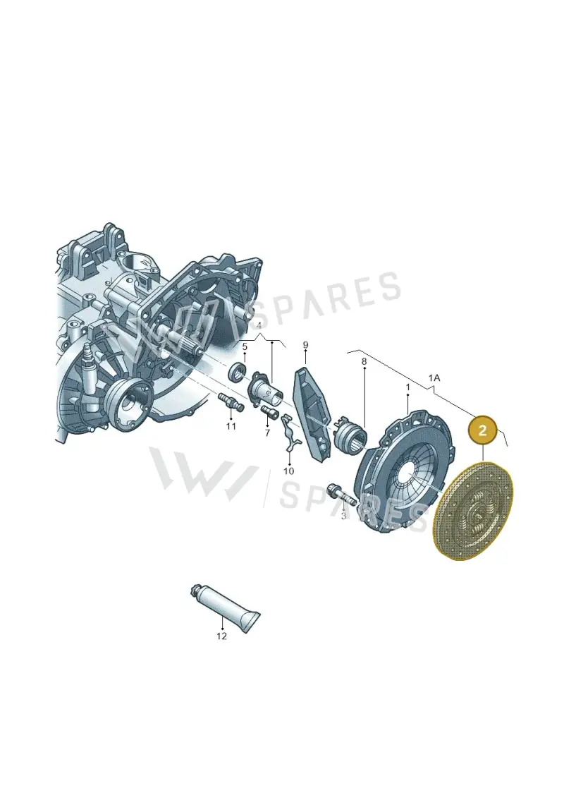 03P141031A — Skoda Roomster (2010-2015) diagram 201141400, position 2