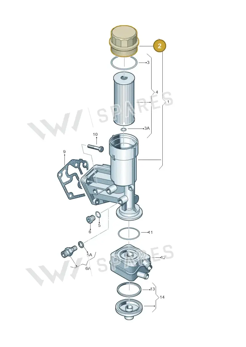 045115433D — Skoda Yeti (2009-2013) diagram 194115600, position 2