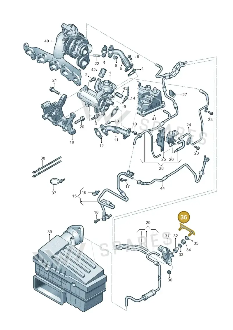 046130405 — Skoda Octavia (2017-2020) diagram 746131500, position 36