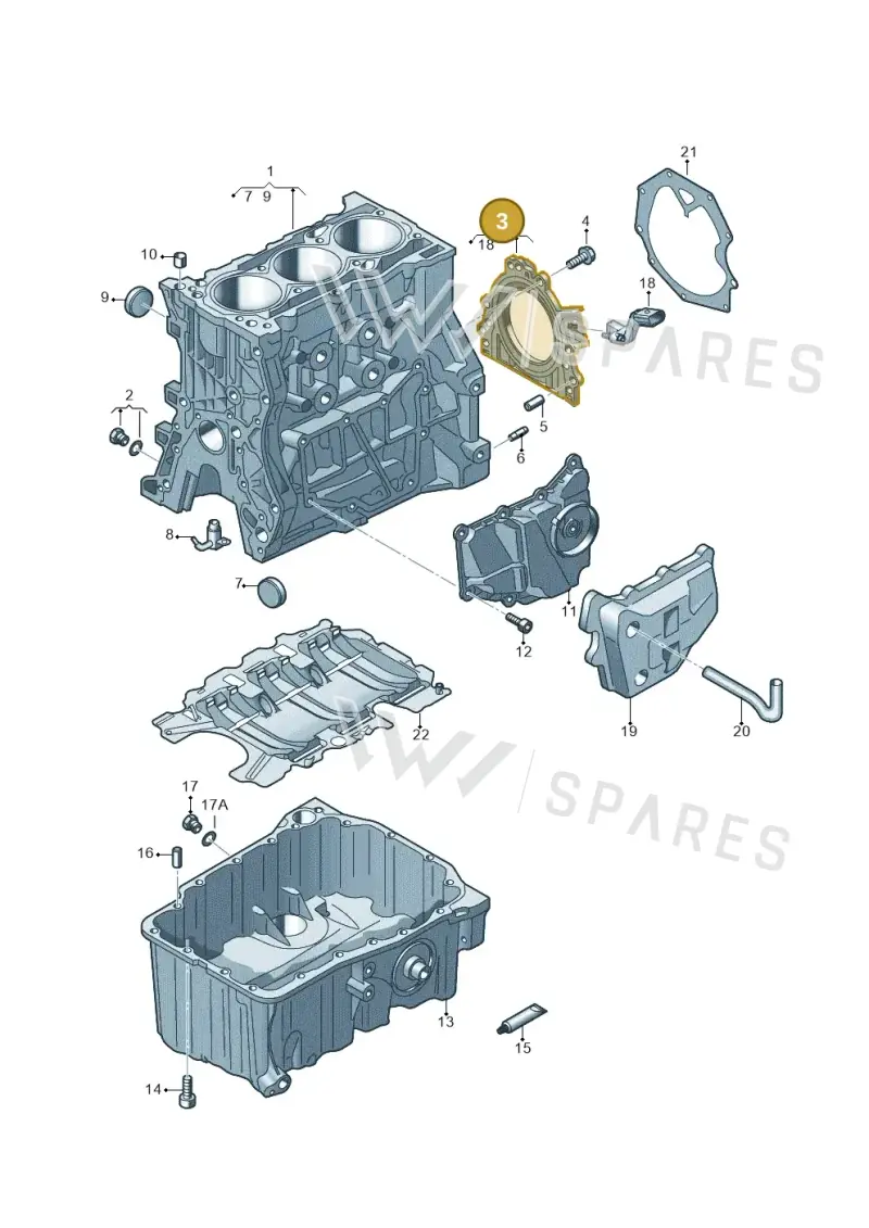 04C103170H — Skoda Kamiq (2019-) diagram 866103010, position 3