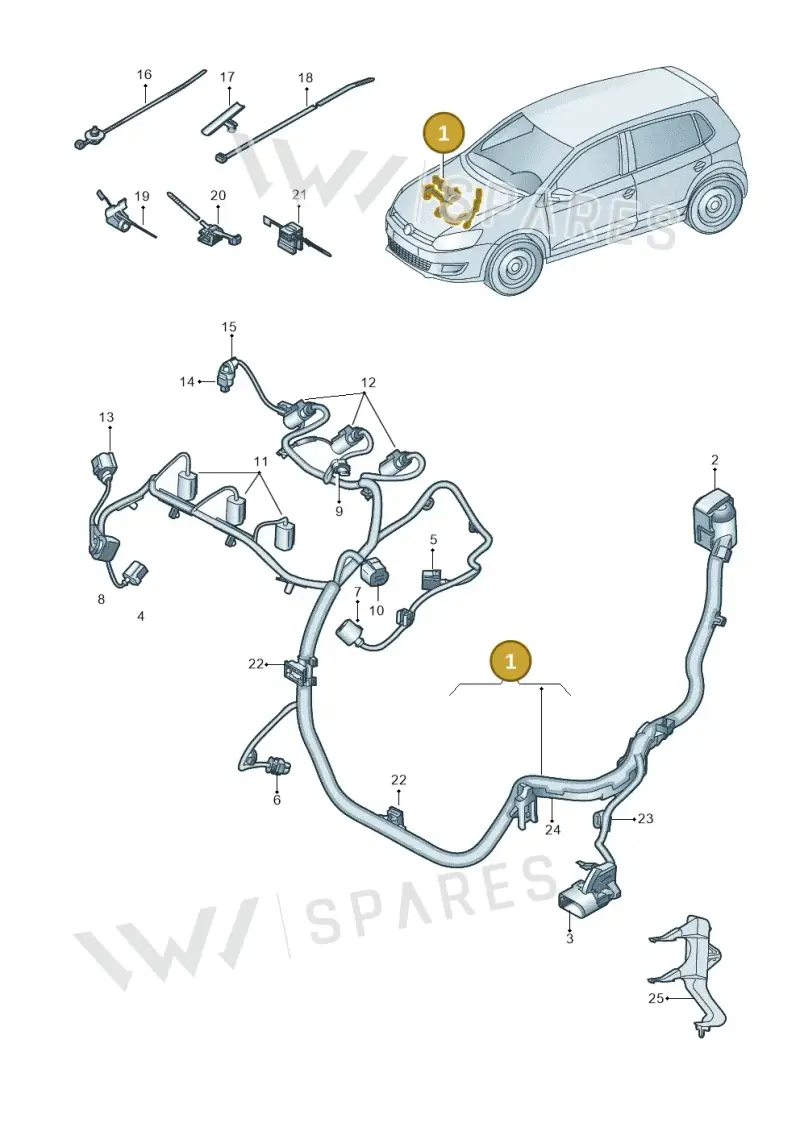 04C971612M — Skoda Fabia (2014-2022) diagram 797971030, position 1