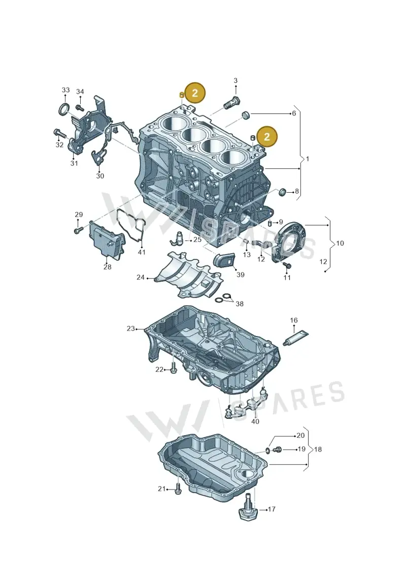 04E103143A — Skoda Kodiaq (2024-) diagram 813103006, position 2