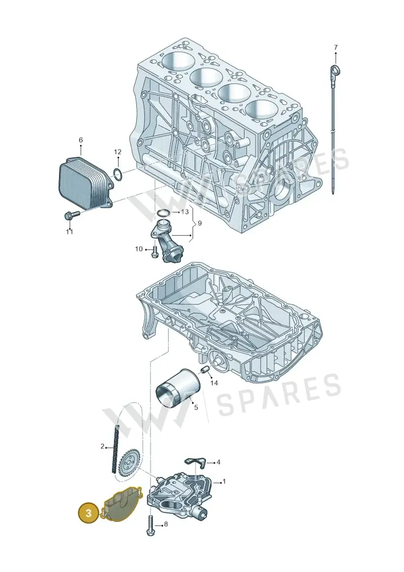 04E103669C — Skoda Kodiaq (2024-) diagram 746115030, position 3