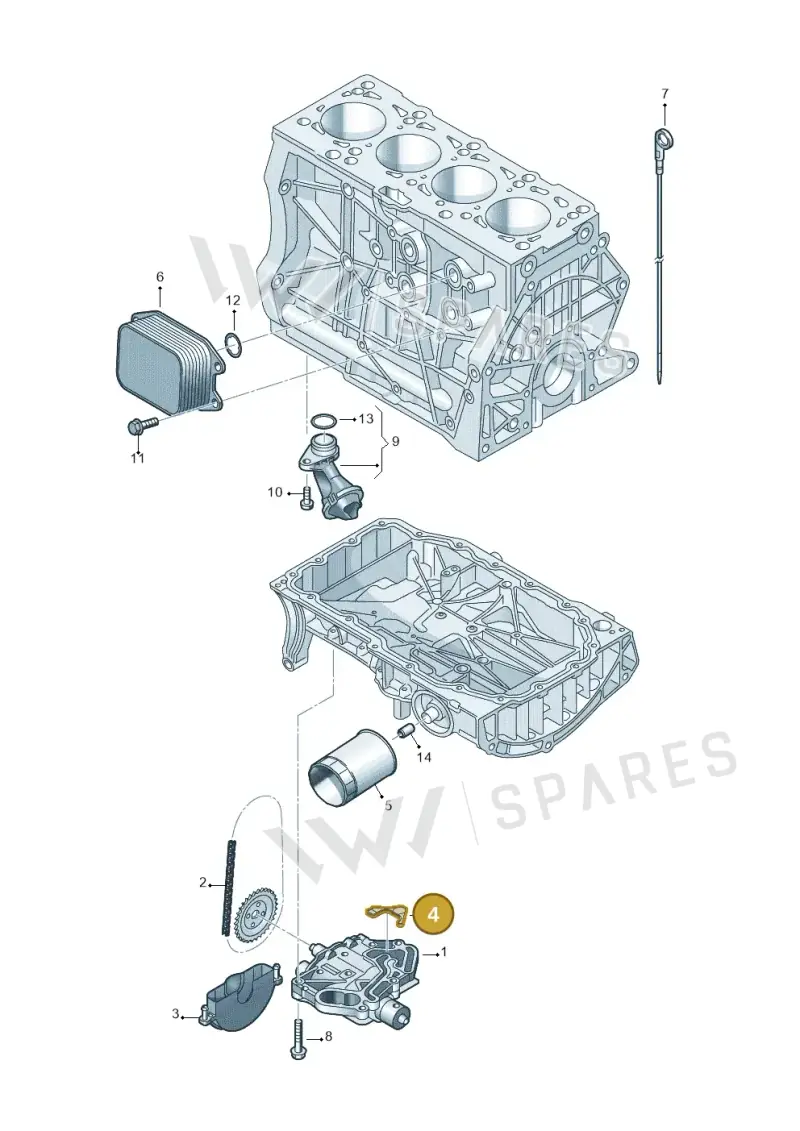 04E115175A — Skoda Kodiaq (2024-) diagram 746115030, position 4