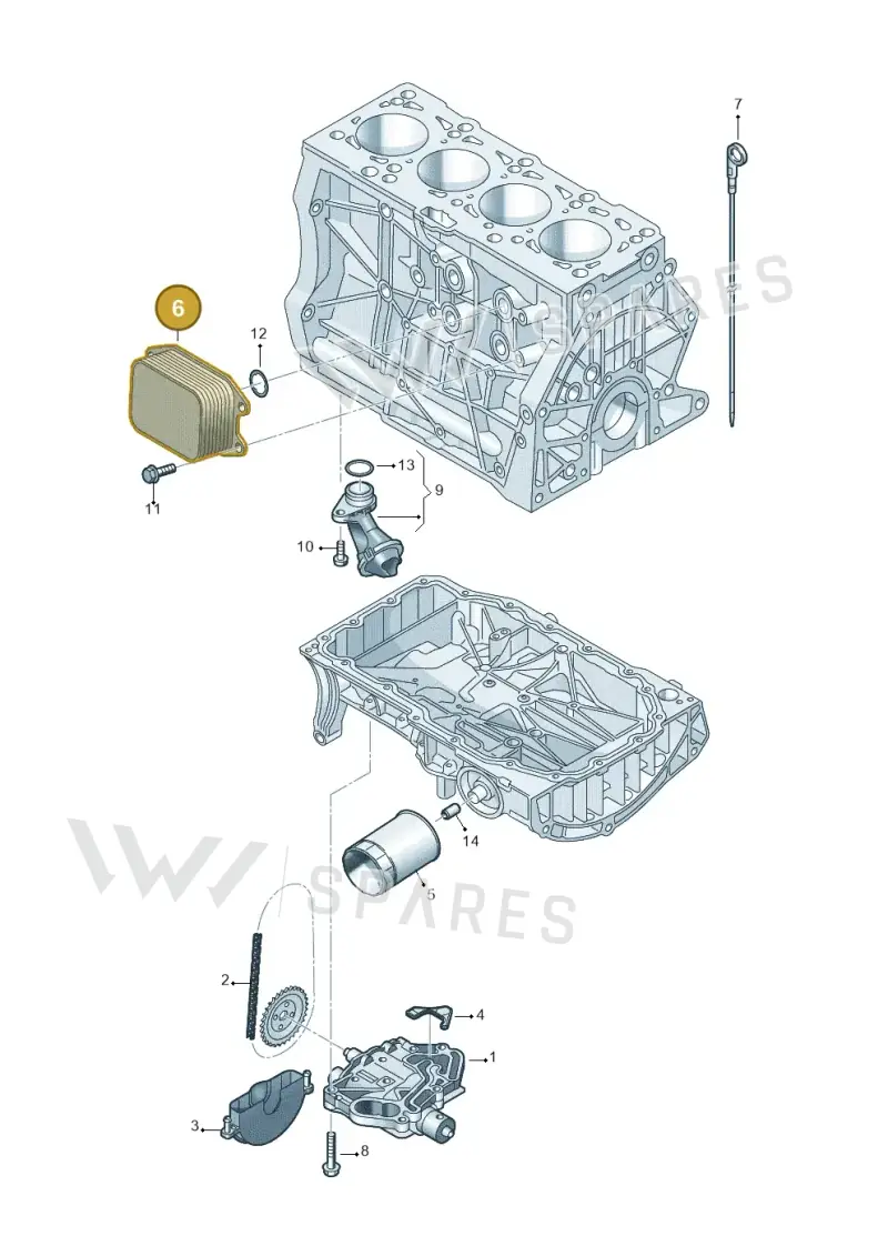 04E117021K — Skoda Kodiaq (2024-) diagram 746115030, position 6