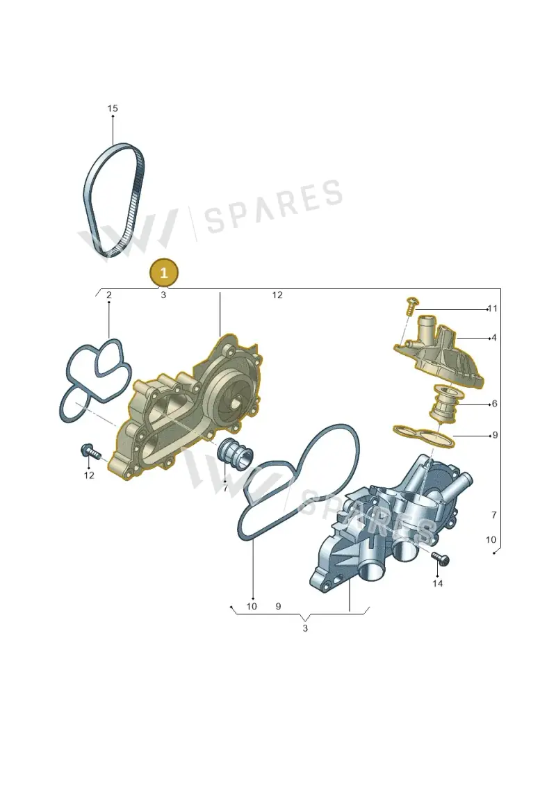 04E121600CS — Skoda Kodiaq (2024-) diagram 869121020, position 1