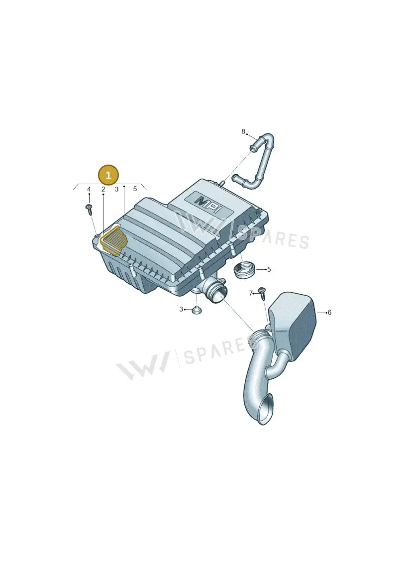 04E129607AS — Skoda Kamiq (2019-) diagram 773129200, position 1