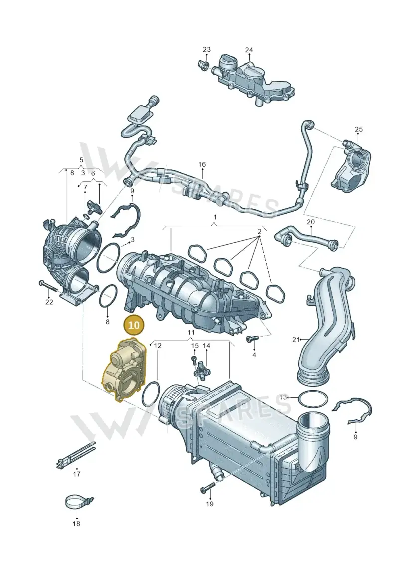04E133062Q — Skoda Kamiq (2019-) diagram 813133050, position 10