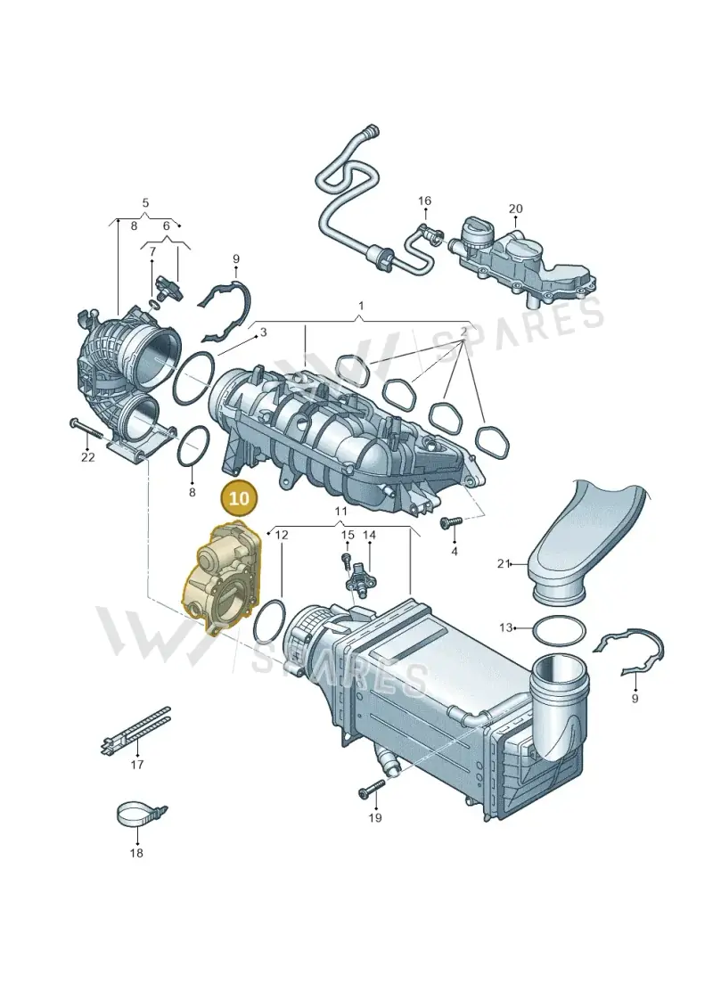 04E133062Q — Skoda Kamiq (2019-) diagram 827133500, position 10