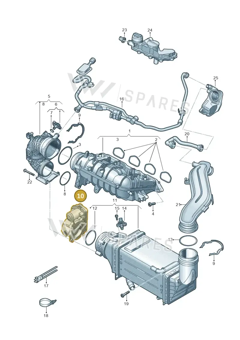 04E133062T — Skoda Fabia (2021-) diagram 597133033, position 10