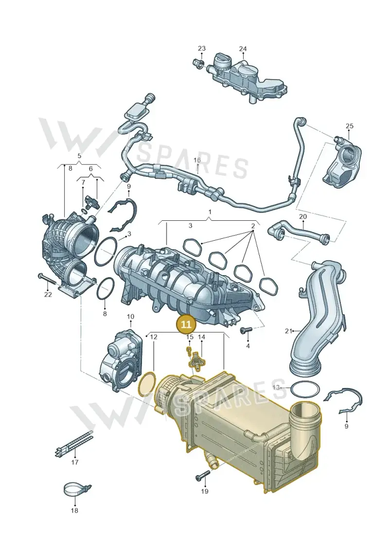 04E145785M — Skoda Fabia (2021-) diagram 597133033, position 11