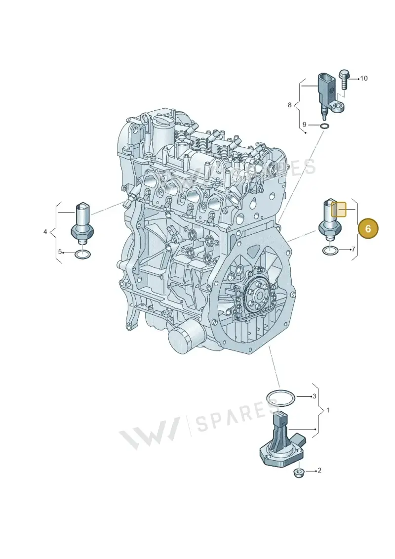 04E919081A — Skoda Kodiaq (2024-) diagram 5h0919042, position 6