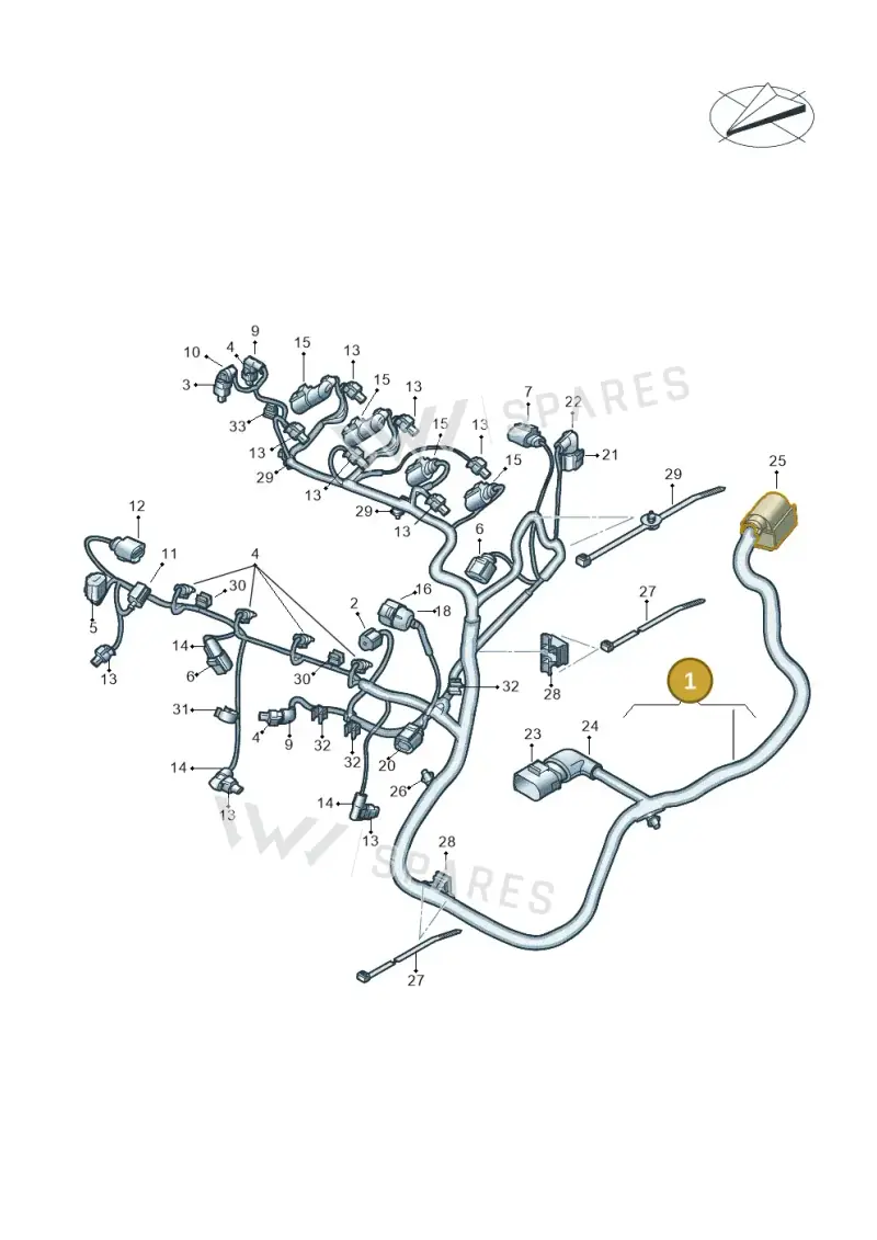 04E972627EG — Skoda Kodiaq (2018-2022) diagram 884971040, position 1