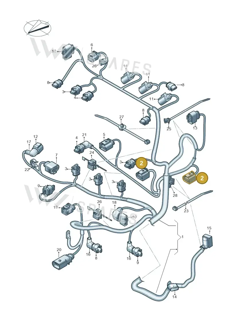 04E973702 — Skoda Fabia (2021-) diagram 746971150, position 2
