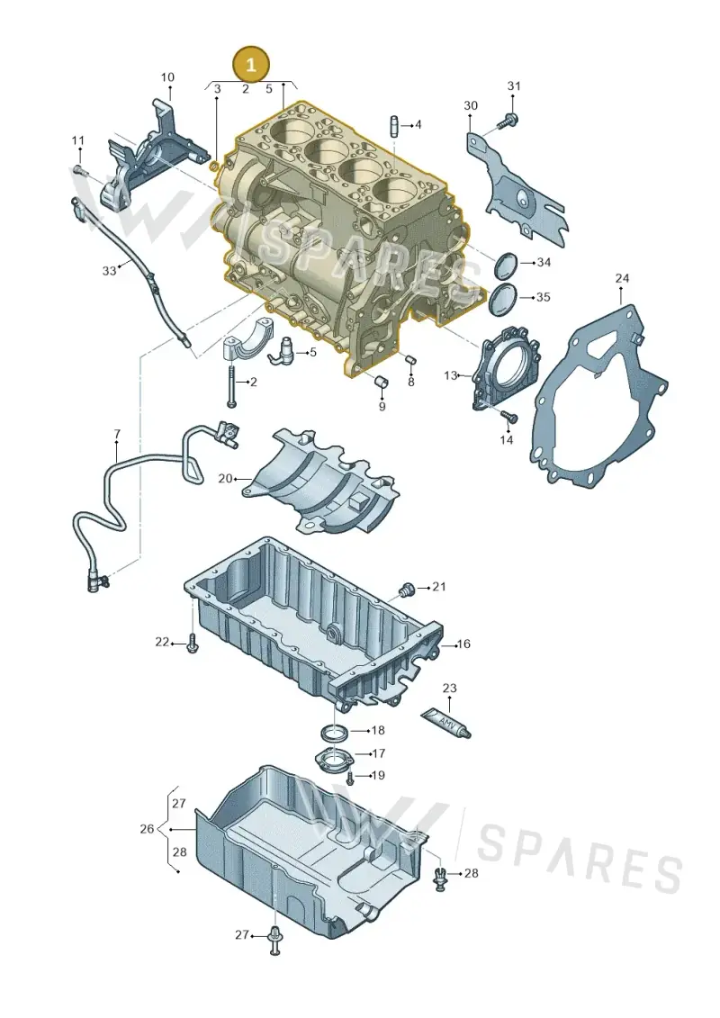 04L103011 — Skoda Karoq (2017-2022) diagram 746103310, position 1