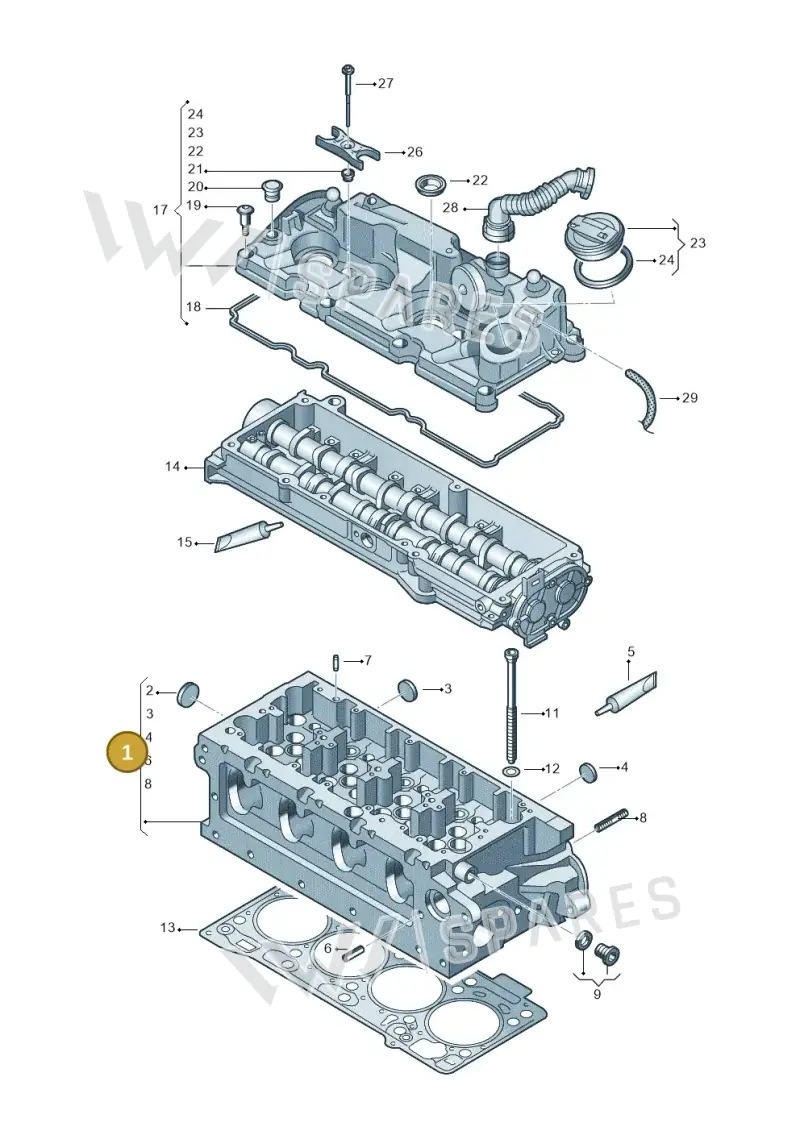 04L103264B — Skoda Kodiaq (2018-2022) diagram 746103500, position 1