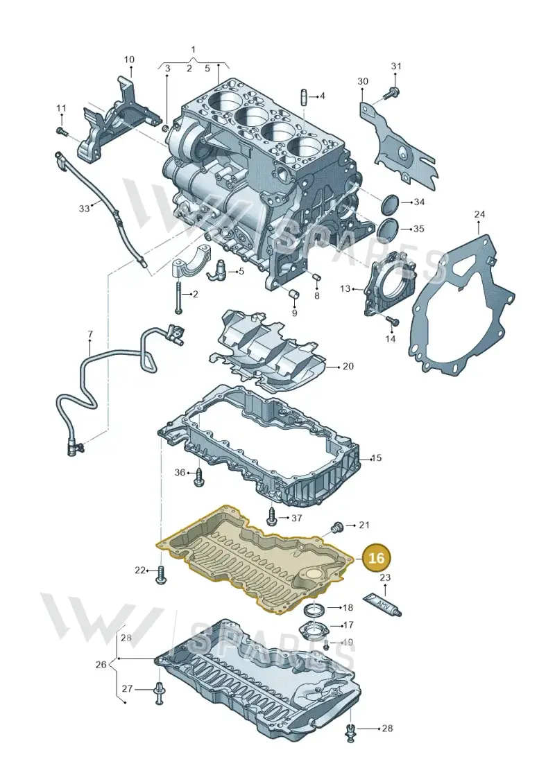04L103602A — Skoda Kodiaq (2018-2022) diagram 781103300, position 16