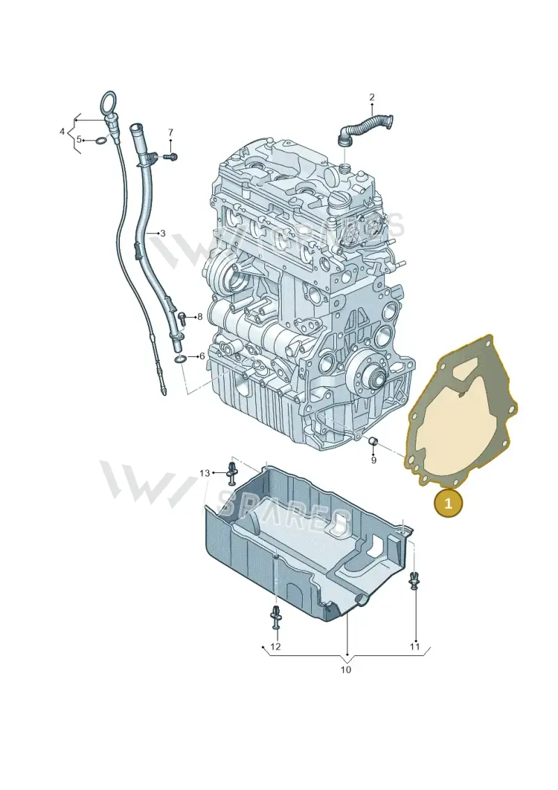 04L103647 — Skoda Octavia (2019-2024) diagram 827103900, position 1