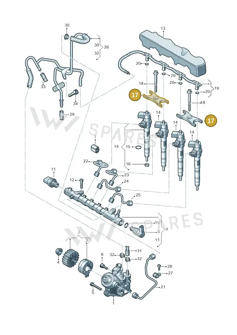 04L130216 — Skoda Kodiaq (2024-) diagram 746130000, position 17