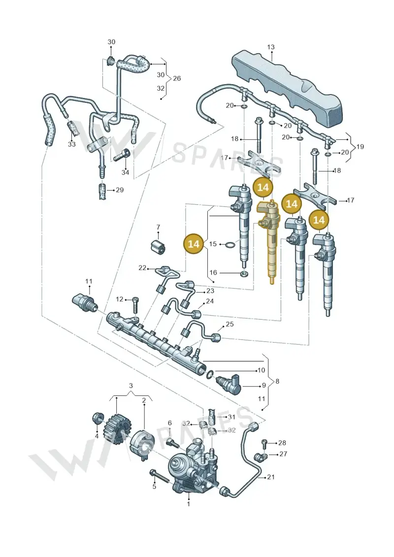 04L130277AL — Skoda Kodiaq (2024-) diagram 746130000, position 14