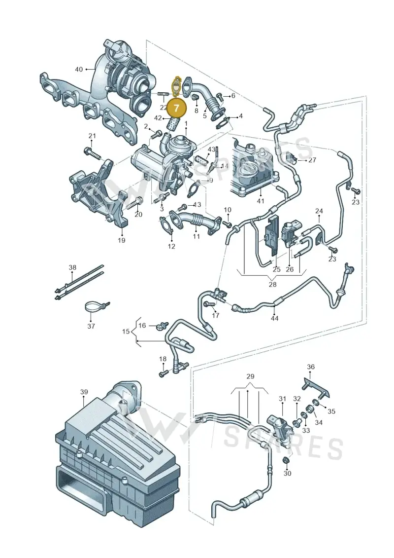 04L131547S — Skoda Octavia (2017-2020) diagram 746131500, position 7