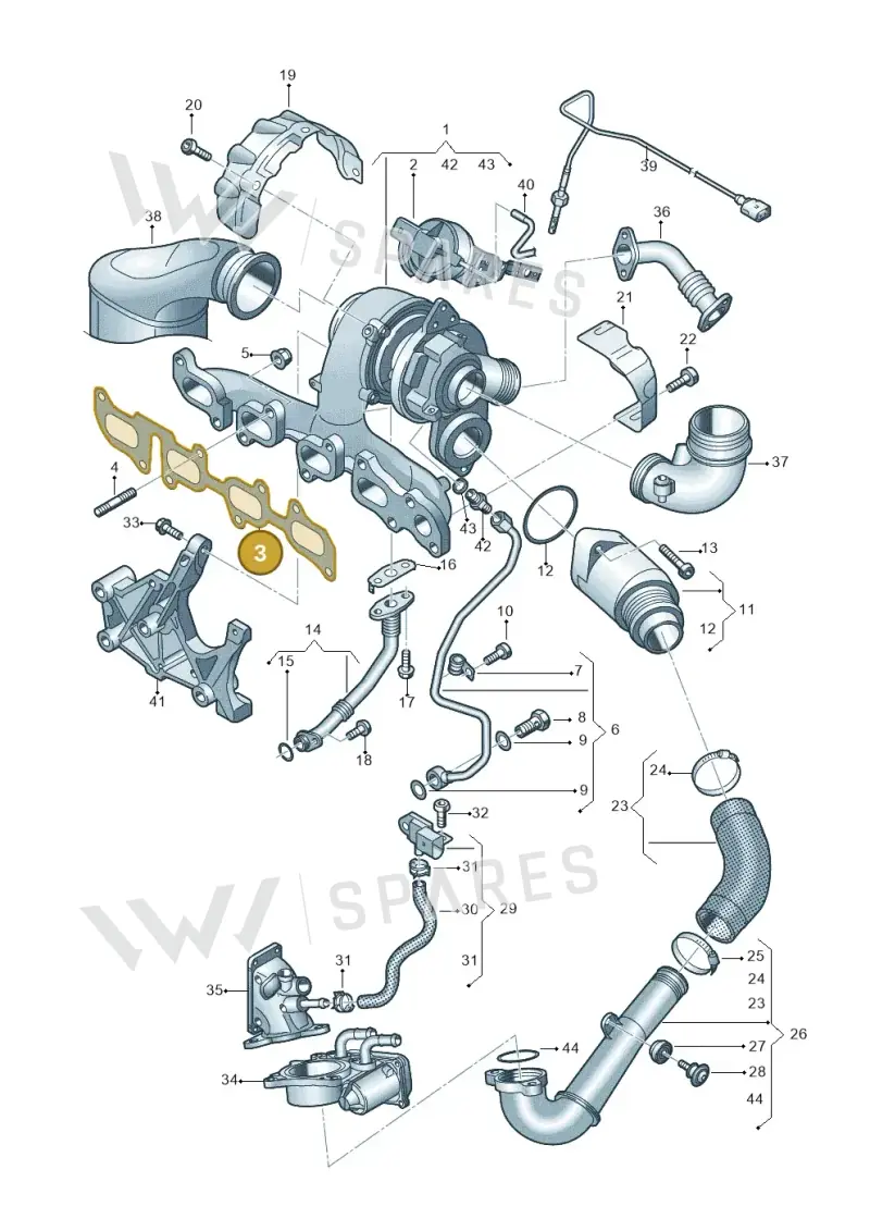 04L253039D — Skoda Octavia (2019-2024) diagram 746145630, position 3