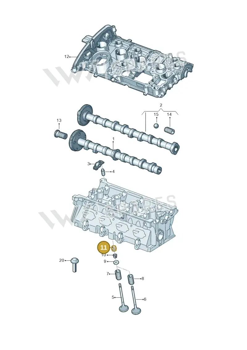 057109675 — Skoda Kodiaq (2024-) diagram 627109200, position 11