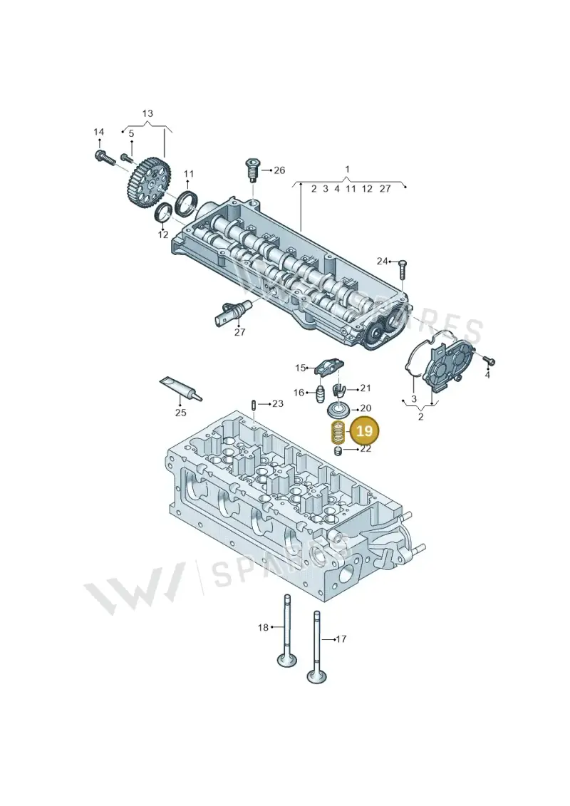 059109633N — Skoda Kamiq (2019-) diagram 763109300, position 19