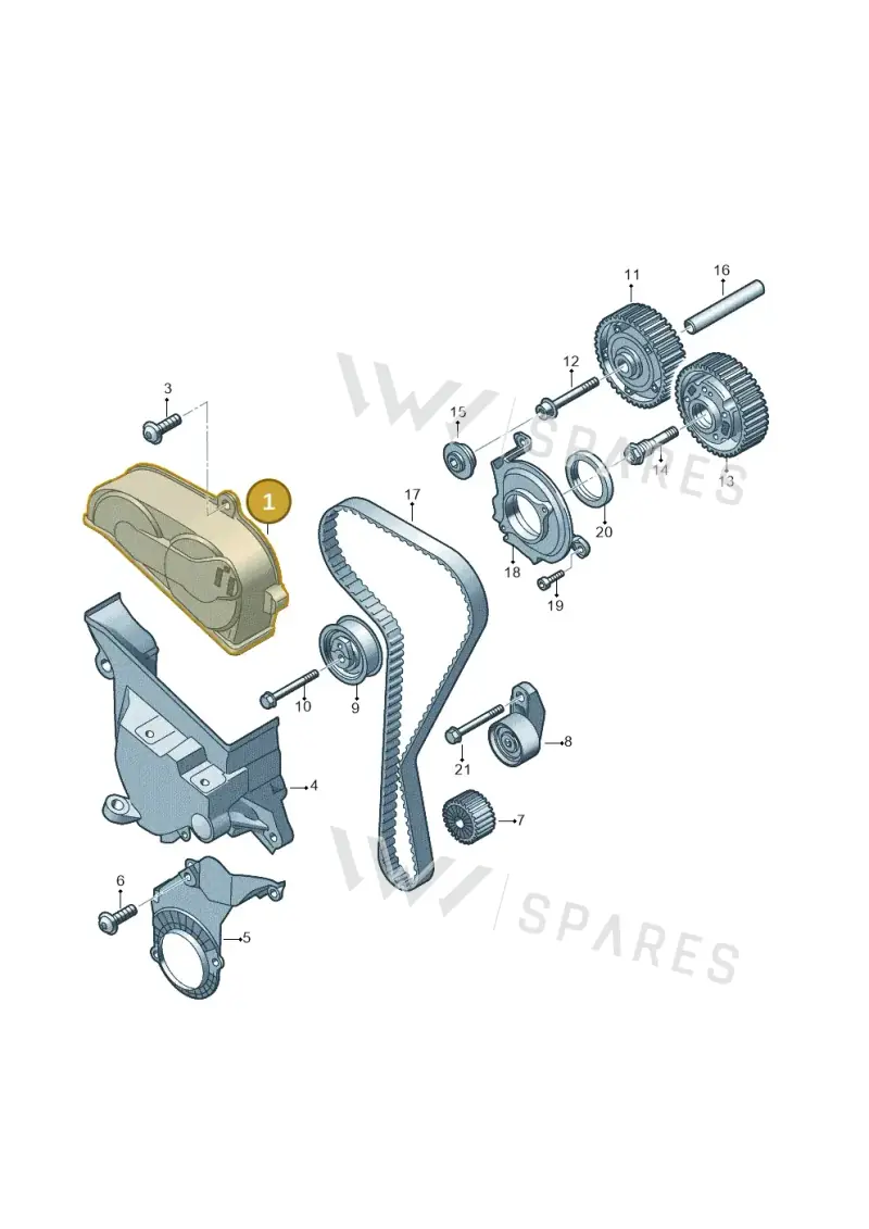 05C109108A — Skoda Fabia (2021-) diagram 837109053, position 1