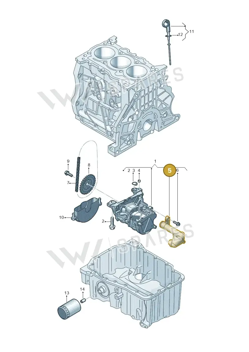 05C115251B — Skoda Fabia (2021-) diagram 837115002, position 5