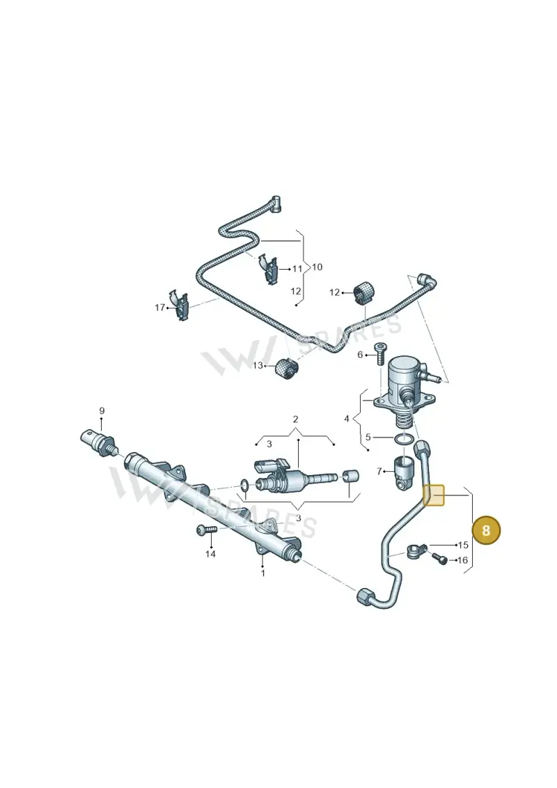 05C130241B — Skoda Fabia (2021-) diagram 596133510, position 8