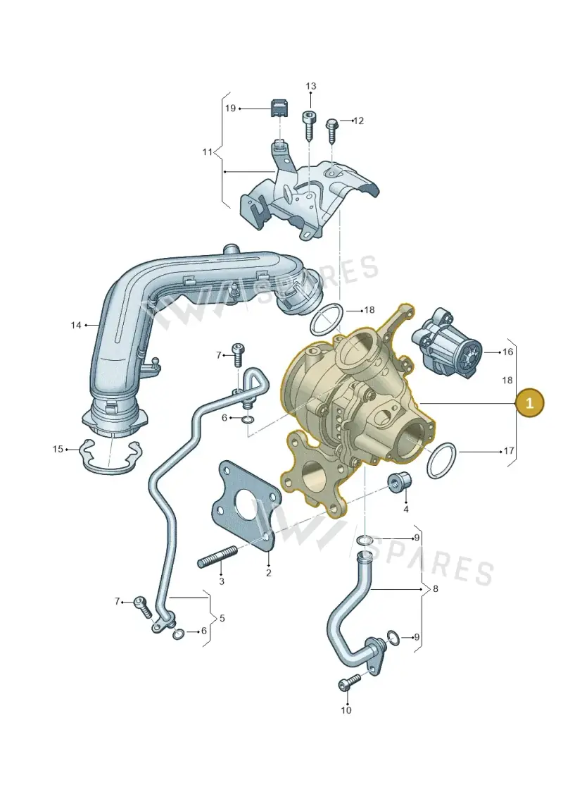 05C145701F — Skoda Fabia (2021-) diagram 587145211, position 1