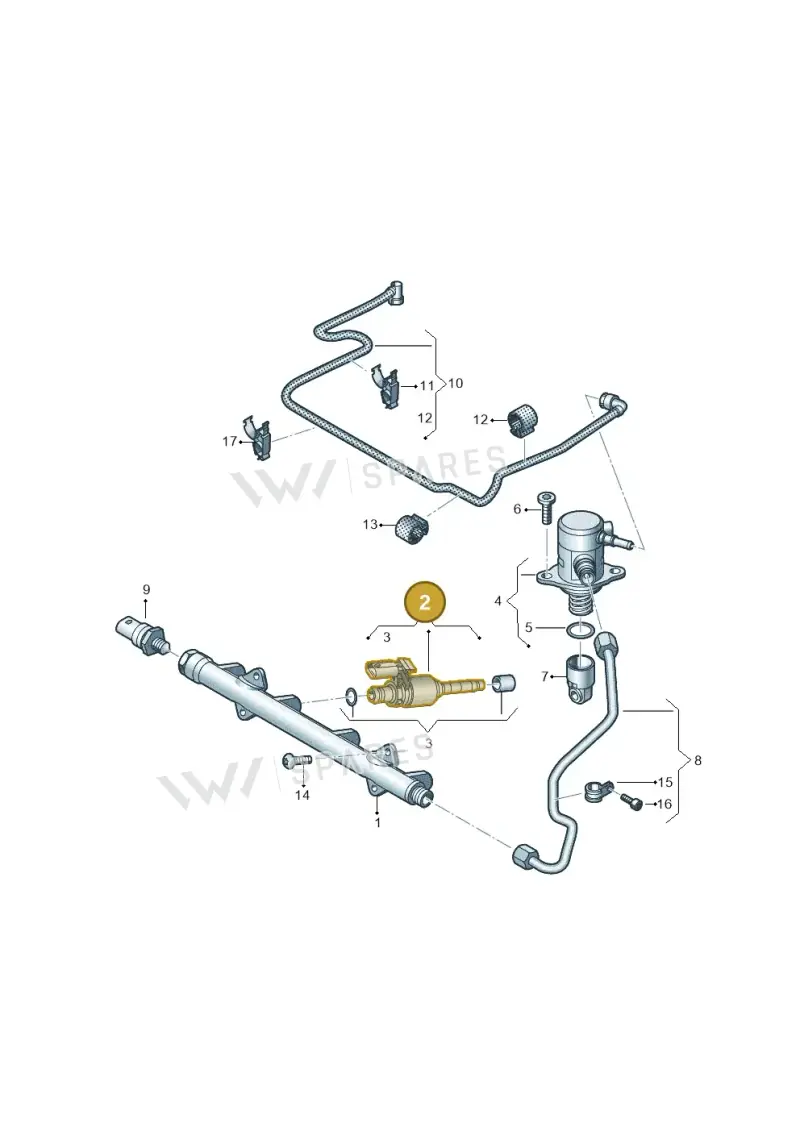05C906036 — Skoda Fabia (2021-) diagram 596133510, position 2