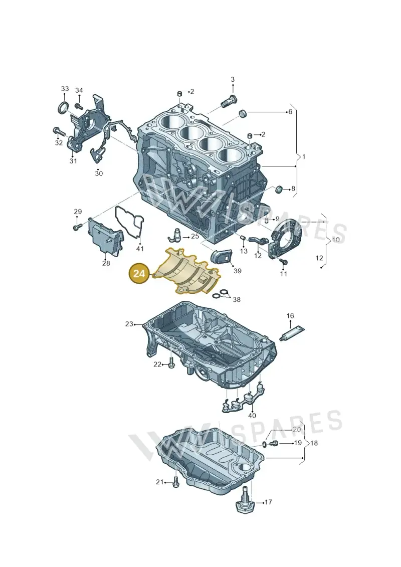 05E103623G — Skoda Kodiaq (2024-) diagram 813103006, position 24
