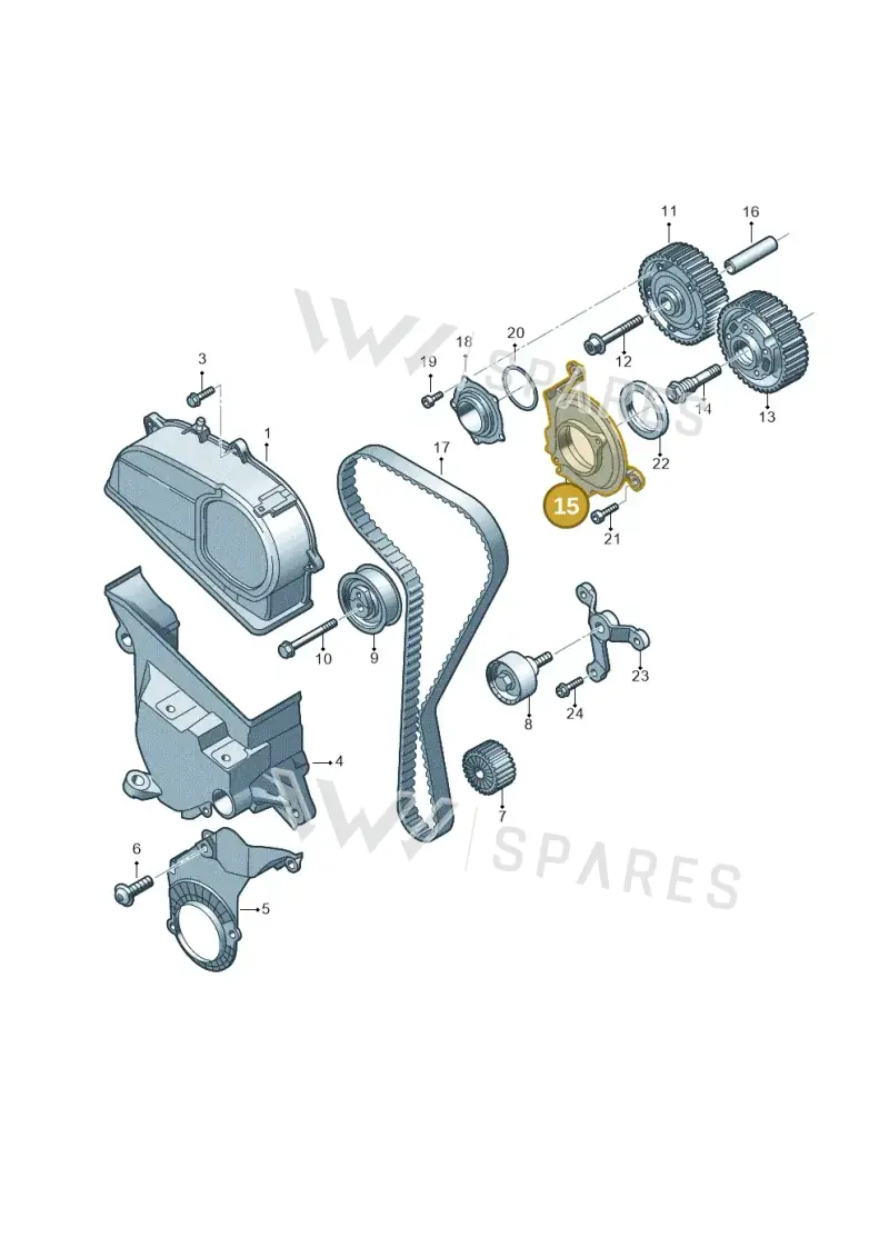 05E109093C — Skoda Kamiq (2019-) diagram 827109570, position 15