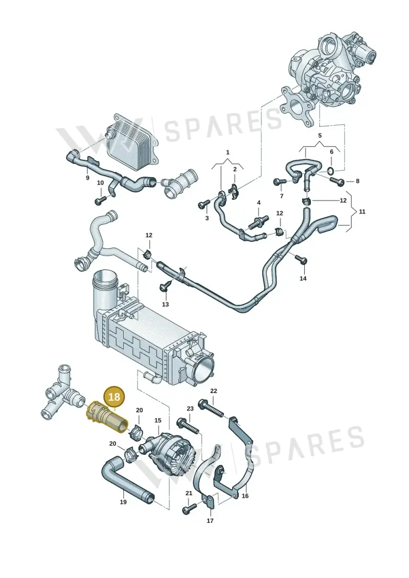 05E122051 — Skoda Kodiaq (2024-) diagram 2ka121308, position 18