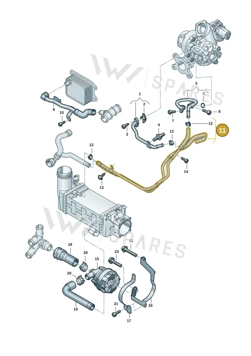 05E122447S — Skoda Kodiaq (2024-) diagram 2ka121308, position 11