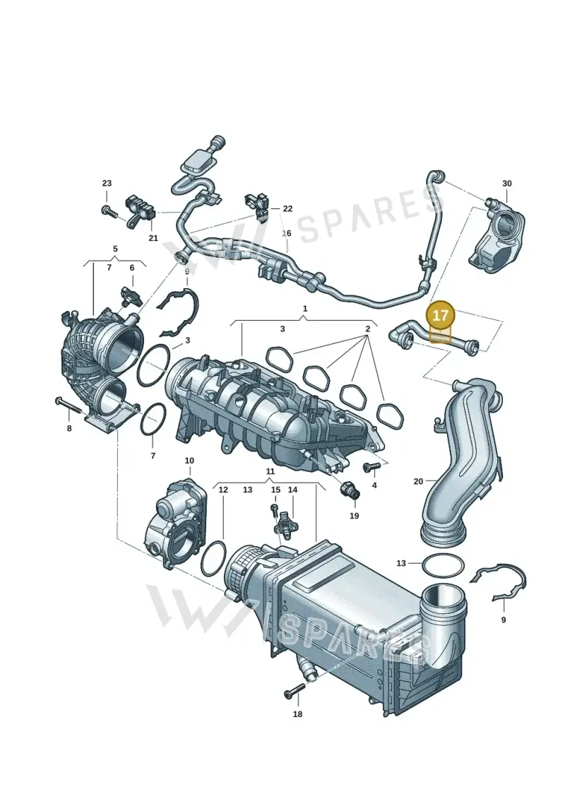 05E133366N — Skoda Kodiaq (2024-) diagram 57x133060, position 17