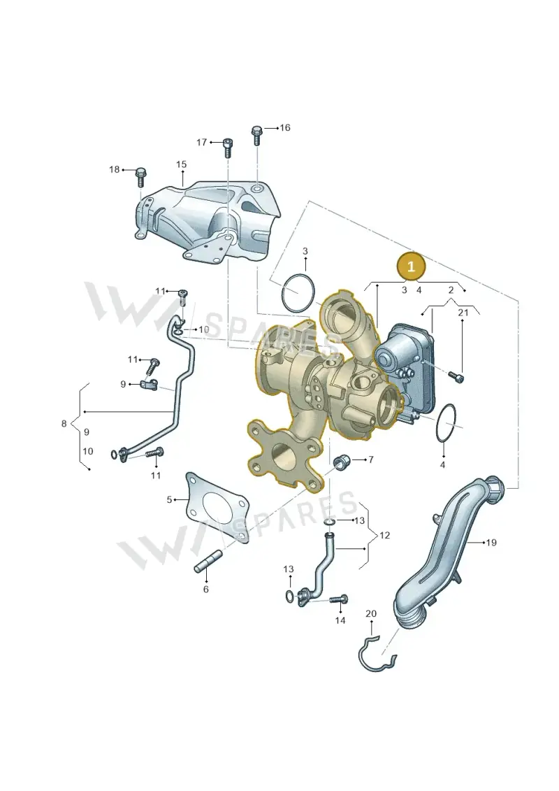 05E145702M — Skoda Fabia (2021-) diagram 827145010, position 1
