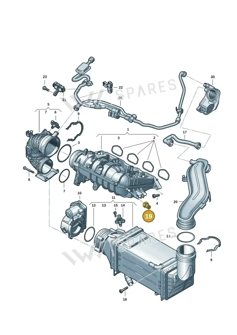 05E145863 — Skoda Kodiaq (2024-) diagram 57x133060, position 19
